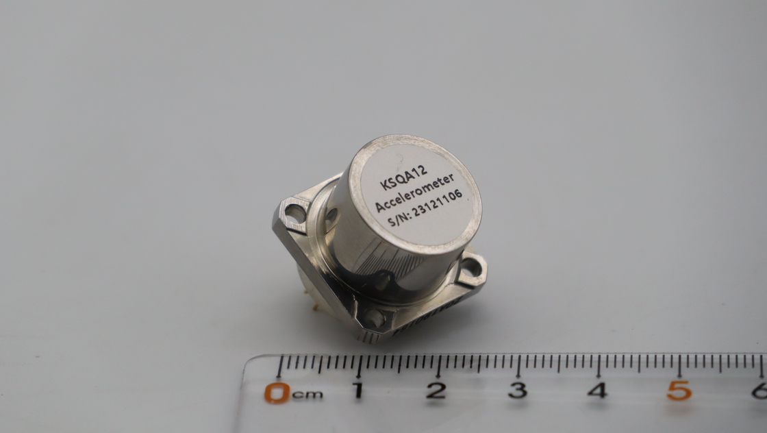 Intervalo de entrada de alta precisão ±30g-±80g Acelerômetro com compensação de temperatura, Sensibilidade à temperatura ≤60ppm/°C