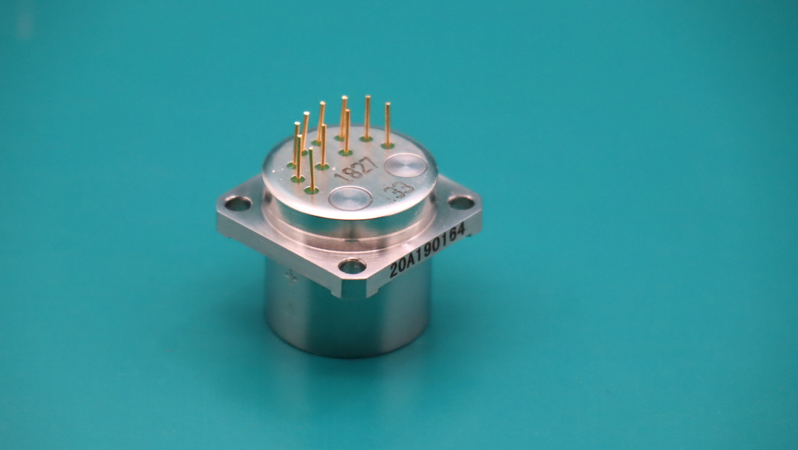 Sensor de acelerômetro de 1 MHz com sensibilidade de 0,8mA/g Temperatura de armazenamento -55°C+80°C Resolução de armazenamento < 5μg Resolução