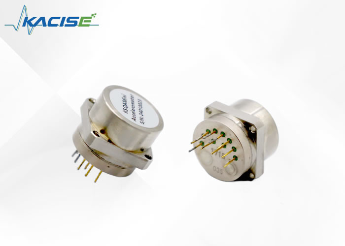 Precisão do sensor do acelerômetro de faixa de temperatura com fator de escala de 2,3 a 3,5 mA/g