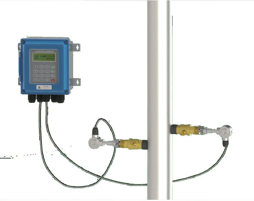 Medidor de fluxo digital de ultrassom de área variável para medição de líquidos com diâmetro de tubo DN15~6000mm e comunicação RS485 Modbus