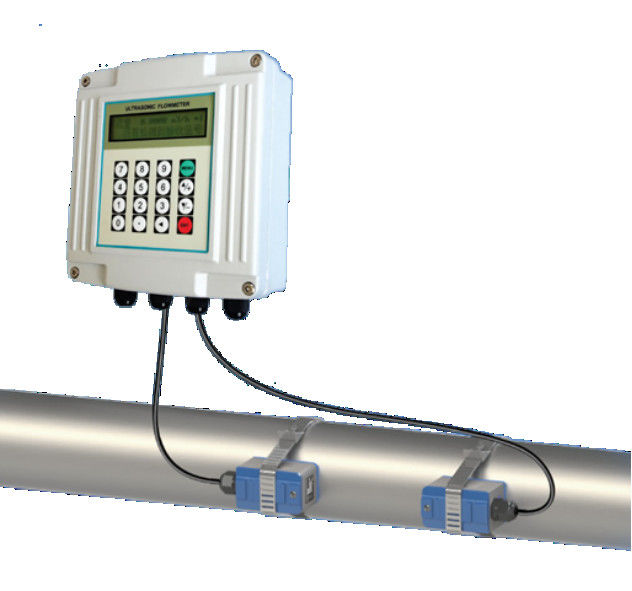 Medidor de fluxo digital de ultrassom de área variável para medição de líquidos com diâmetro de tubo DN15~6000mm e comunicação RS485 Modbus