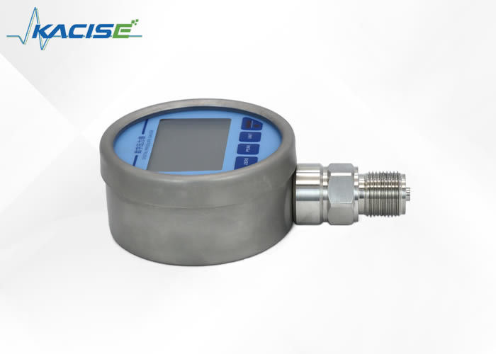 Medidor de pressão digital de precisão com classificação IP65, proteção contra pressão excessiva e luz de fundo LCD grande