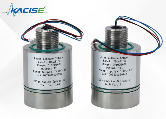 Sensor de detecção de gás de 210mA com sinal à prova de explosão, tensão de funcionamento 3,0VDC ~ 3,6VDC