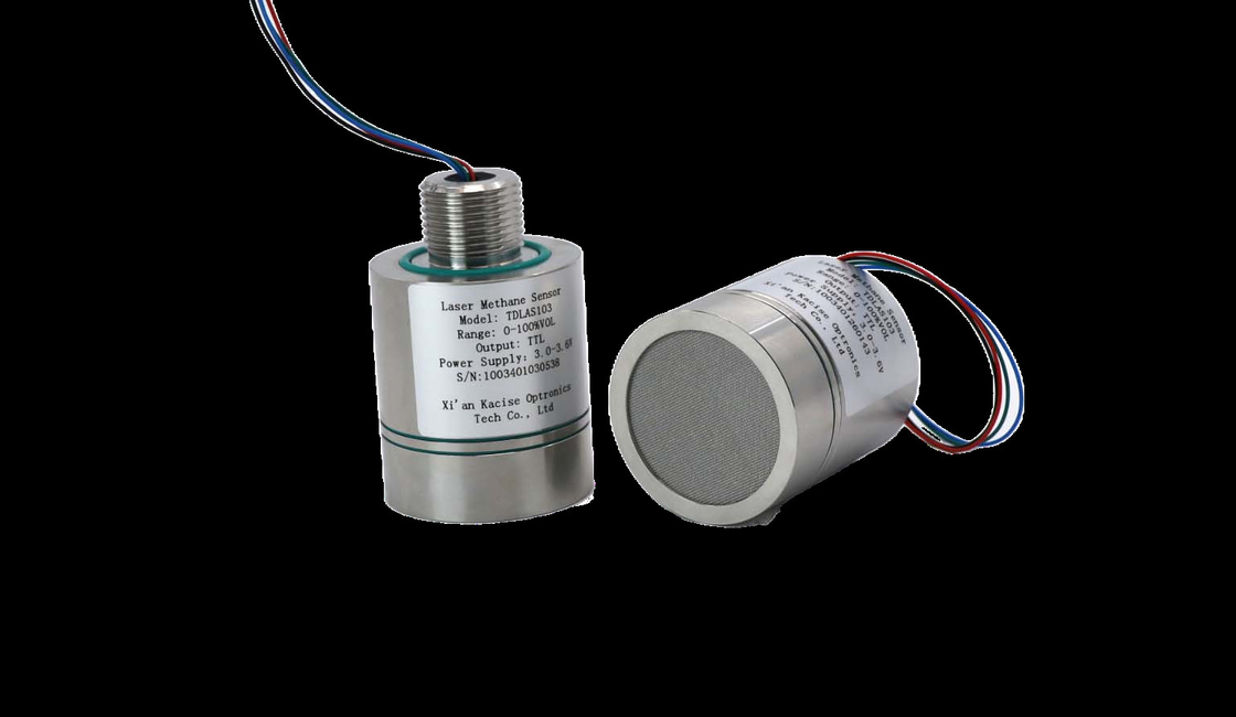 Sensor de detecção de gás de metano à prova de explosão para ambientes altamente inflamáveis
