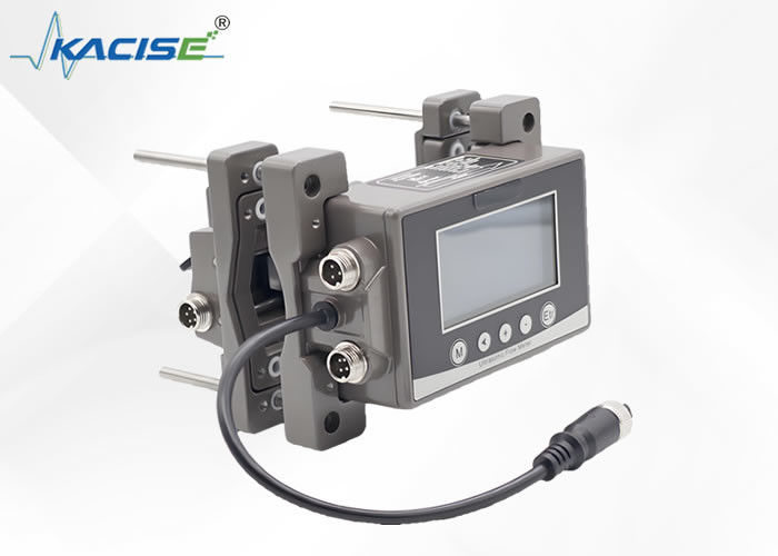 Medidor de fluxo ultrassônico de comunicação Modbus RS485 com design de fixação e LCD retroiluminado 256 * 128