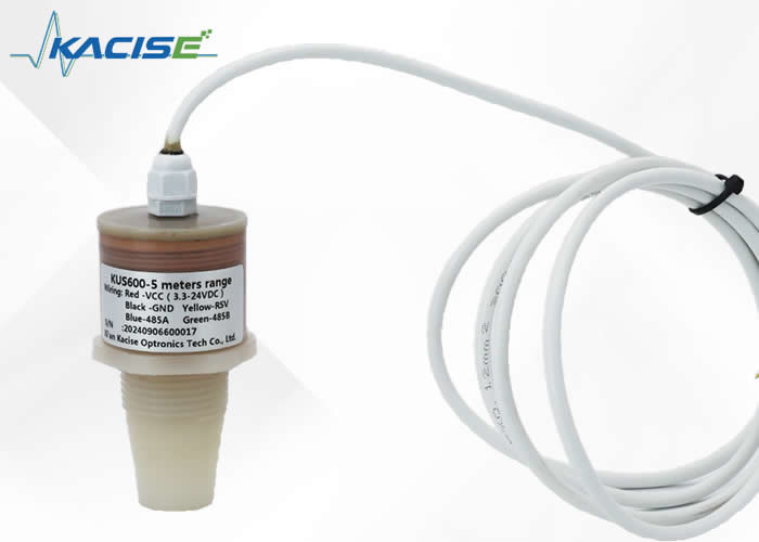 Sensor de nível de água ultrassônico de baixa potência 5m KUS600 5V medidor inteligente de nível de água