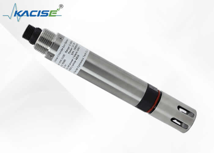 KWS-3100 Sensor de íons de cloreto em linha Material de revestimento POM para tratamento simplificado de águas residuais