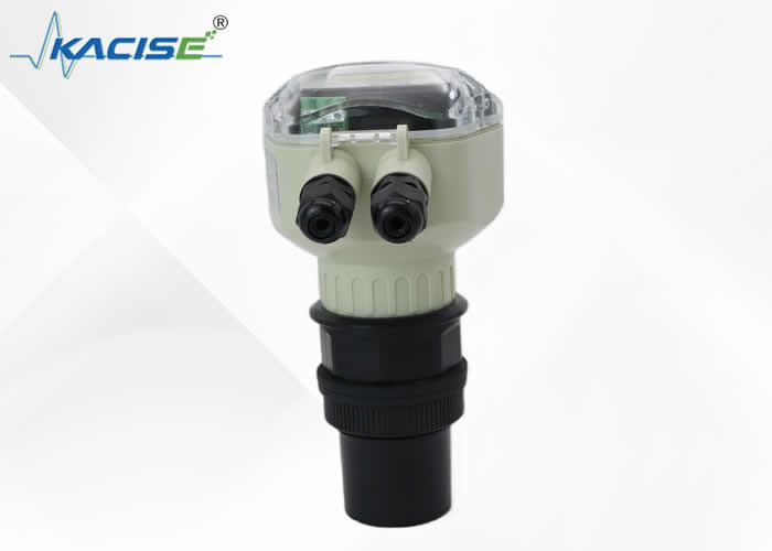 Display Instrument Proteção IP66 50m Alcance de medição RS485/RS232 Dual-Wire Ultrasonic Level Meter para monitoramento do nível do líquido