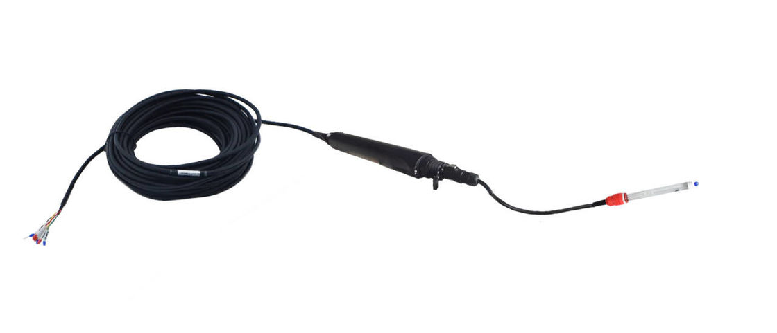 Sensor digital de PH KWS-790 com forte capacidade anti-interferência, grau de proteção IP68 e saída de sinal RS485 para tratamento de águas residuais