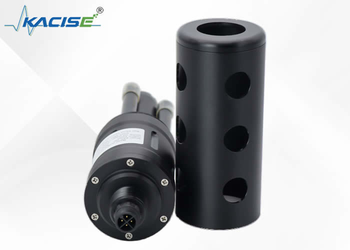 O sensor de nitrogénio de amônia on-line KWS-200 compensa automaticamente o pH e a temperatura na água