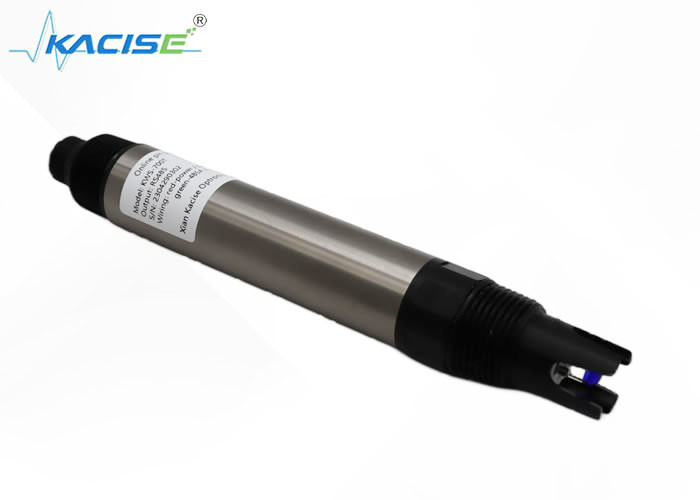 POM e Titânio Wet Part Material Sensores PH on-line para fácil conexão para monitorar soluções fluviais