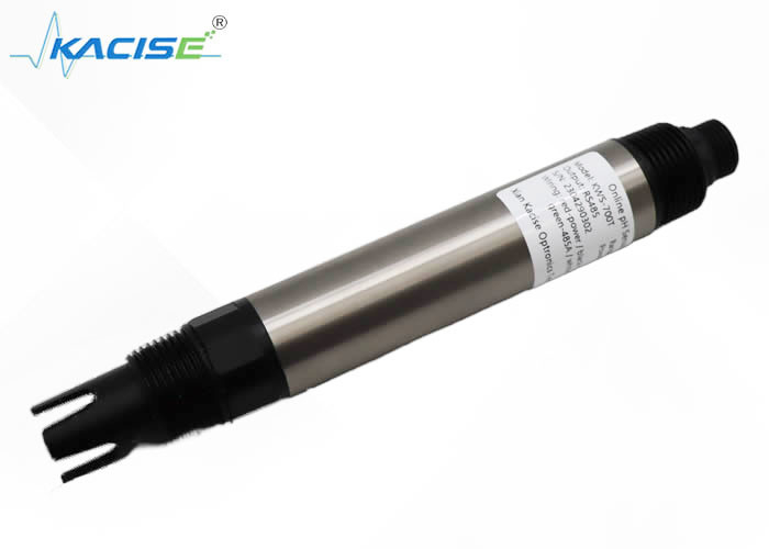 POM e Titânio Wet Part Material Sensores PH on-line para fácil conexão para monitorar soluções fluviais