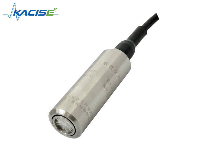 O medidor submergível do nível fluido difundiu o óleo de silicone - sensor enchido da pressão do nível do núcleo