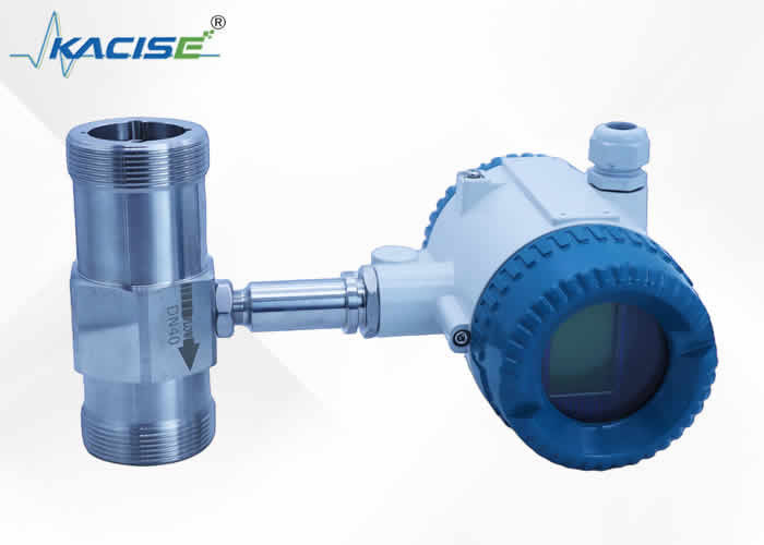 Medidor de caudal de turbina inteligente KTF anti-interferência com prova de explosão dIIBT5 para tubos DN4 a DN500