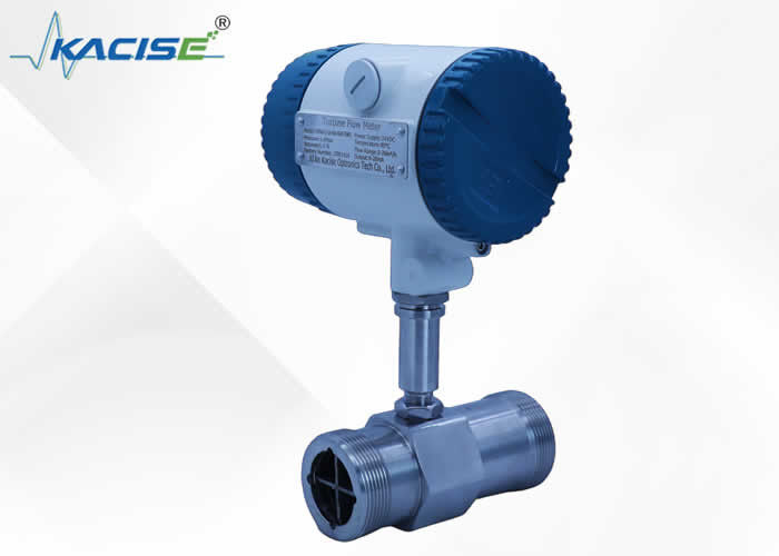 Medidor de caudal de turbina inteligente KTF anti-interferência com prova de explosão dIIBT5 para tubos DN4 a DN500