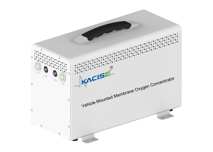 KOC130 Concentrador de oxigénio de membrana montado no veículo Ruído personalizável ≤ 70 dB A 2 Bocas de abastecimento de oxigénio 360×210×155mm