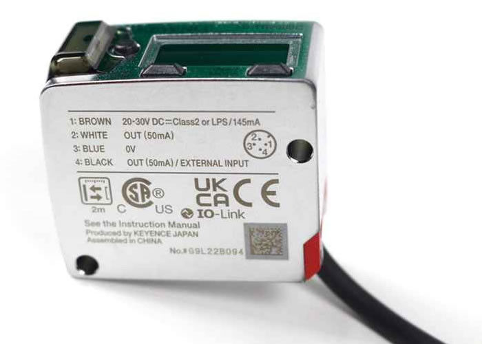 KEYENCE LR-TB2000C Sensor laser Comutador fotoelétrico com interface de comunicação Modbus para equipamento de medição de distâncias de automação industrial