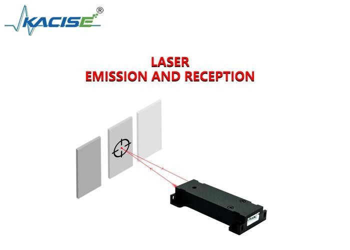 Sensor de distância laser de interface RS485 com alcance de 10 m e precisão de ± 1 mm para aplicações industriais