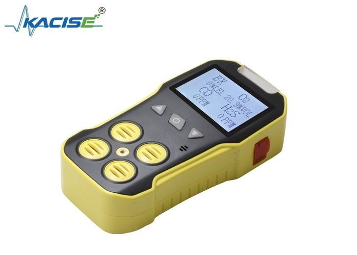 KMBH-4A Detector de Gás Multiportátil Grande LCD Precisão ± 5% F.S.
