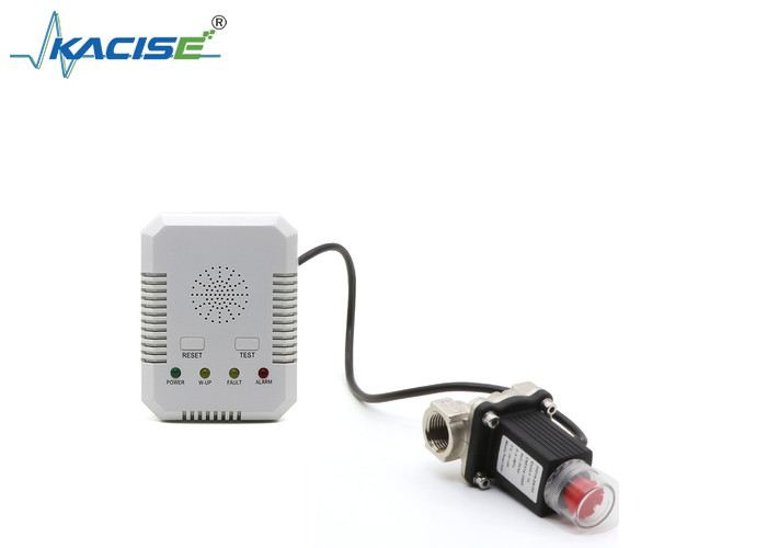 Alarme de gás KLBH-H3 com válvula desligada para detecção de gás combustível CO Alarme de ponta 10%LEL / 100PPM Tipo de sensor de semicondutores