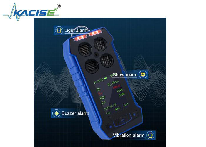 Detector de Gás Multiportável KMBH-4S Usado em Lugares com Gases Tóxicos na Indústria de Mineração
