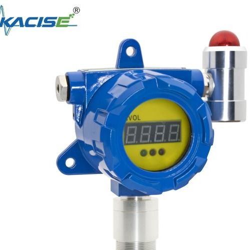 Detetor de gás fixo KFBH-60 com ecrã para estação de GPL - Nível à prova de explosão Ex db IIC T6 Gb, tempo de resposta 30S, -20°C ∼50°C