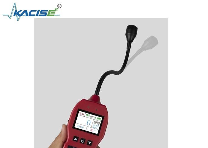 Detector de vazamento de gás KLBH90E com bateria de 1800mAh, tempo de carregamento de 6h-8h e alarmes auditivos, visuais e de vibração para construção municipal