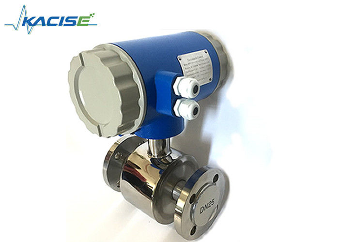 Tipo integrado medidor da flange de fluxo eletromagnético para líquidos ácidos/alcalinos