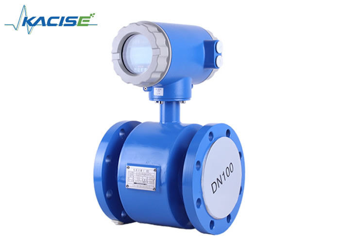 Tipo integrado medidor da flange de fluxo eletromagnético para líquidos ácidos/alcalinos