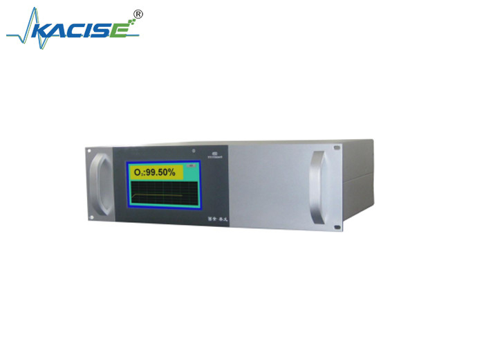 KTG111 G Analisador de oxigénio de alta pureza Tipo online padrão 3U para medicação e saúde Pressão de amostragem ≤ 0,25 Mpa
