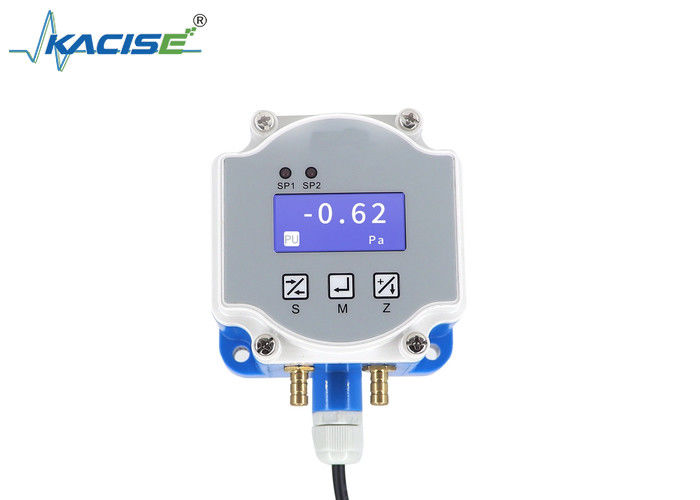Sensor de pressão diferencial de saída de 4-20mA com precisão ± 0,1% FS para meios de gás e vapor em aplicações HVAC