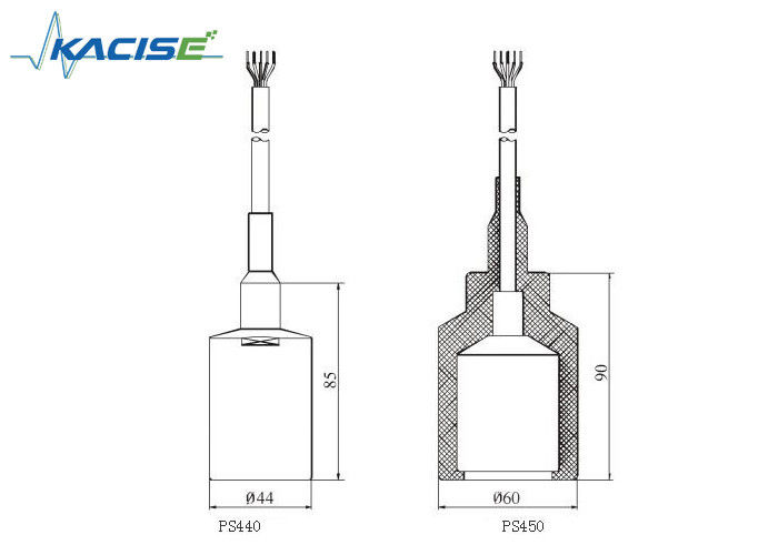 Sensor de níveis de núcleo cerâmico resistente à corrosão de alta precisão com precisão ±0,25%