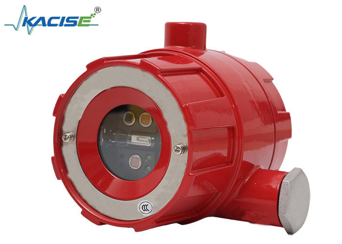 Detector de chama composto inteligente KAN140 com vidro de safira à prova de explosão, distância de detecção de 50 m e ângulo de visão infravermelho de 90 °, ultravioleta de 120 °