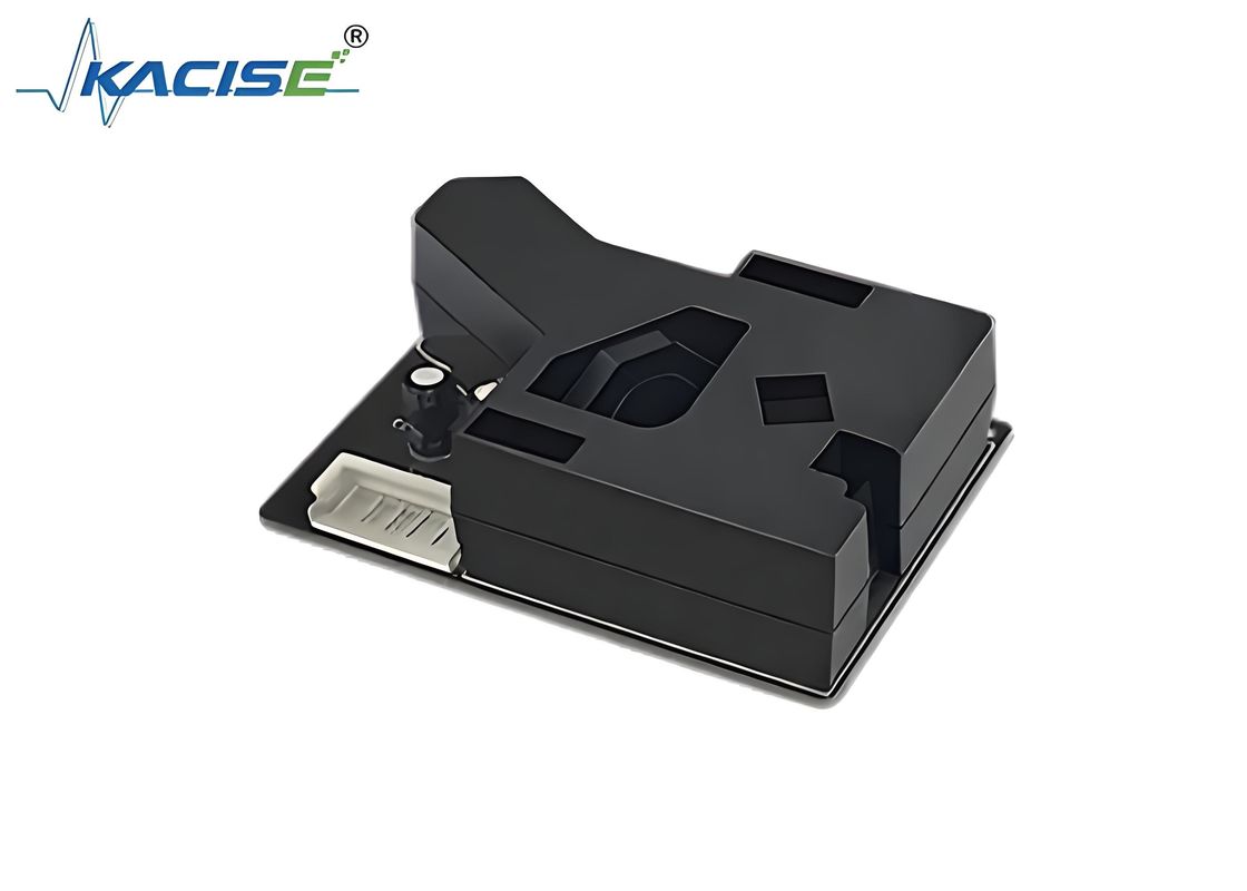 Sensor de poeira infravermelho PM2.5 Sensor com faixa de detecção de 0 a 500μg/m3, baixa tensão de funcionamento de ondulação e compensação de temperatura incorporada