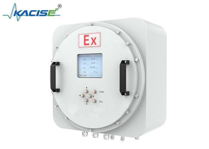 Analisador de gás à prova de explosão para instalações industriais KGD-MQ-509 Taxa de fluxo ideal 0,7-1,2 L/min. Requisitos de gás sem água