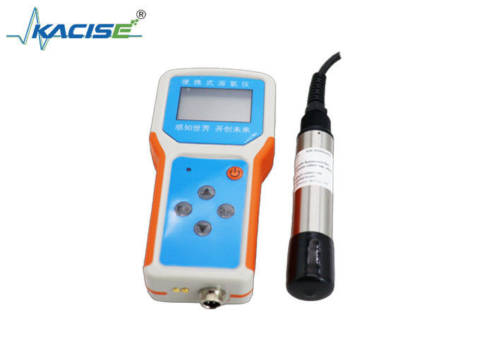 Medidor óptico portátil de oxigénio dissolvido com princípio de amortecimento por fluorescência 0°20 mg°L DO Range e bateria de lítio incorporada
