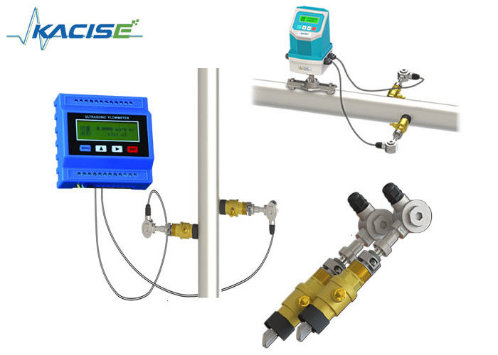 Medidor de fluxo ultrasônico de inserção de alta precisão com sensor plug-in para tubos DN50-DN6000 e sem perda de pressão