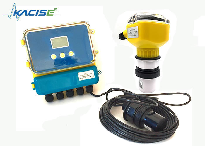 Medidor de fluxo ultra-sônico sem contacto de canal aberto para medição de fluxo de rio/canal com temperatura -30°C~160°C
