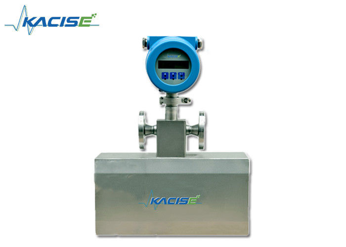 Coriolis mass flowmeter para aço inoxidável fluxo de medição de óleo bruto é de alta precisão com fácil instalação