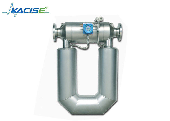 Display LCD de aço inoxidável viscoso Coriolis Fluxo de massa de slurry para medição de alta precisão