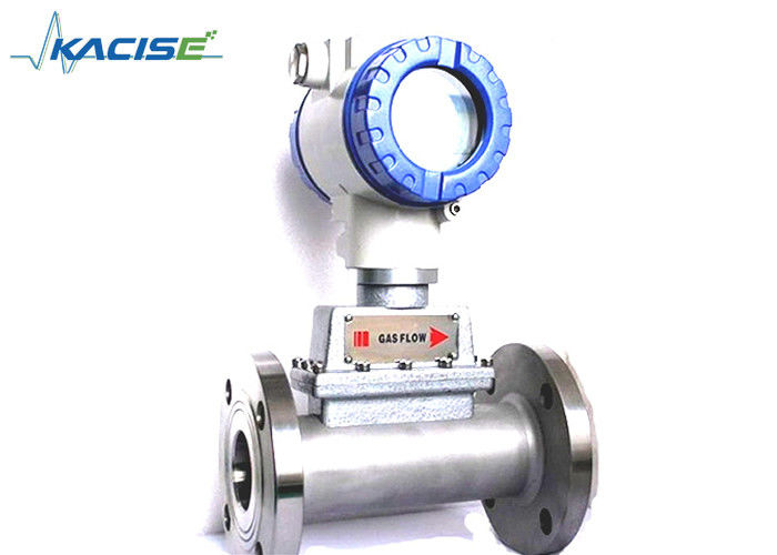 Tipo sem fio desempenho alto da flange do medidor de fluxo da turbina de gás de GPRS LPG da segurança