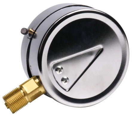 Medidor de pressão de barras de aço inoxidável com proteção IP65 e elemento de detecção de barras de aço para medição de micro e pressão negativa