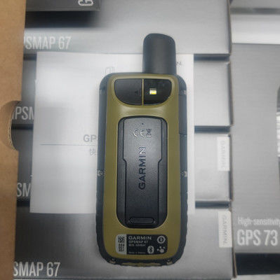Navegador GPS portátil Garmin GPSMAP 67 com mapas TopoActive pré-carregados e satélite GPS + BEIDOU GNSS para navegação externa com precisão de 1m a 2m