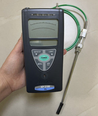 Princípio de Detecção de Célula Galvânica e Método de Amostragem Extrativa para o Indicador de Oxigênio Cosmos XP-3180