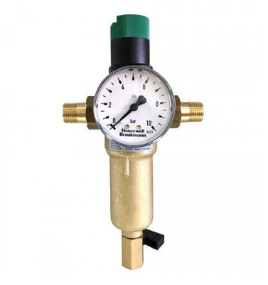 Medidor de pressão industrial Honywell Resideo M07M-A10 com gama de 0 a 10 bar e peso de 0,5 kg