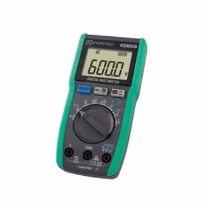 Multiméter digital Kyoritsu 1021R com tensão de circuito aberto < 3,0 V e R03 (1,5 V) × 2 Fonte de alimentação para medição automática de alcance