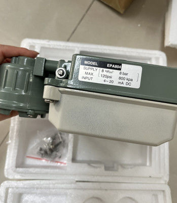 KOSO EPA804-L10 Valve Positioner com 4-20 mA DC Input 120 Psi Fornecimento de Ar para Angular Travel Series