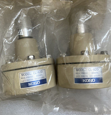 Koso CL-420 600 kPa válvula de bloqueio piloto para controlo de circuito pneumático com compatibilidade industrial