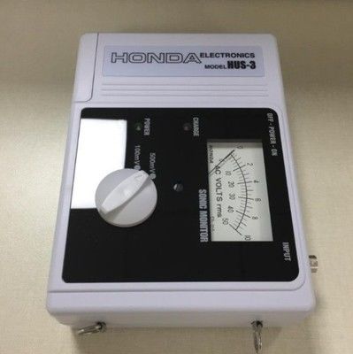 Sensor de pressão ultra-sônico Honda HUS-3 com resposta de frequência de 10 KHz ~ 5 MHz, carregador 85VAC-240VAC e faixa de medição de 10mV-500mV