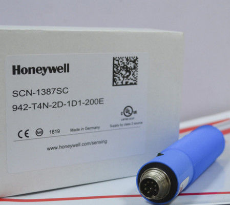 Sensor de distância ultra-sônico Honeywell série 943 com frequência de 180 KHz, caixa de plástico e repetitividade de ± 2 mm